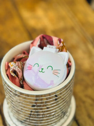 HAIRBRUSH WITH MIRROR NICE HAIR KITTY