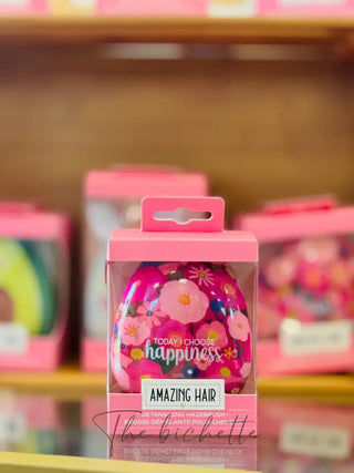DETANGLING HAIRBRUSH AMAZING HAIR FLOWERS