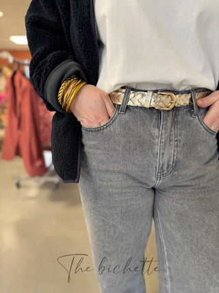 Ceinture tressée • Dorée