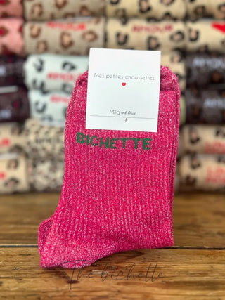 Chaussettes Bichette ⭐️ Fuschia