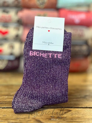 Chaussettes Bichette ⭐️ Violette