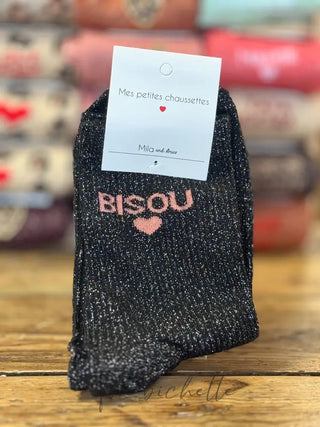 Chaussettes Bisou 💋 Noir