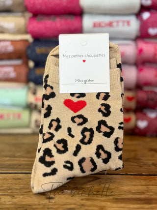 Chaussettes ❤️ Léopard