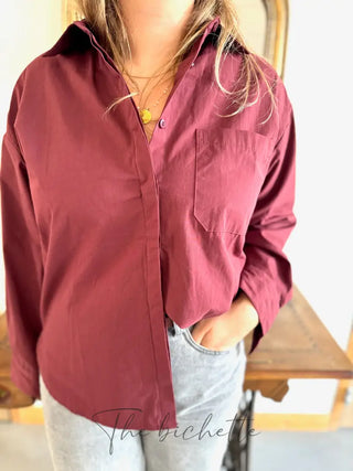 Chemise Milène • Bordeaux