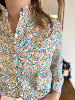 Chemisier Berthe • Bleu