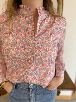 Chemisier Berthe • Rose