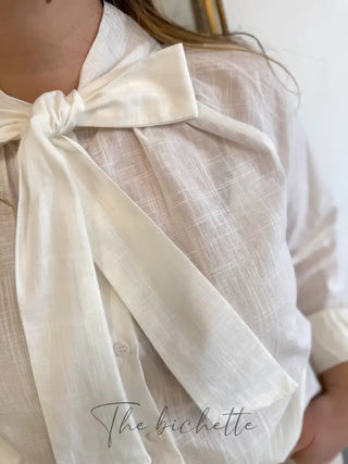 Chemisier Camille • Blanc