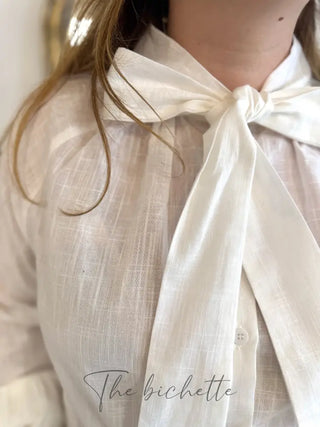 Chemisier Camille • Blanc