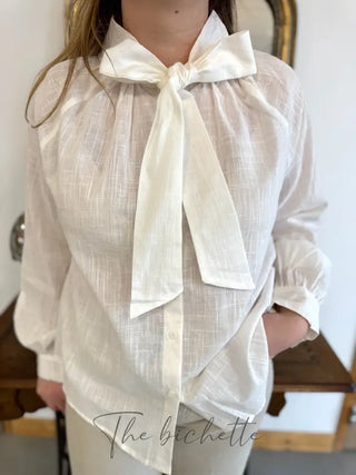 Chemisier Camille • Blanc