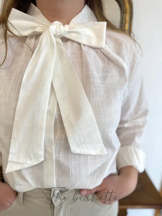 Chemisier Camille • Blanc