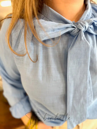 Chemisier Camille • Bleu Ciel