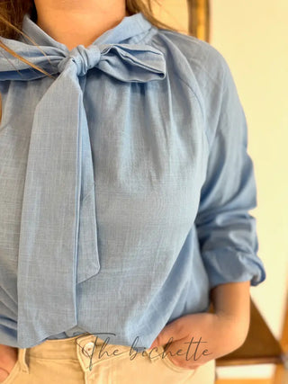 Chemisier Camille • Bleu Ciel