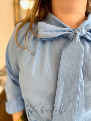 Chemisier Camille • Bleu Ciel