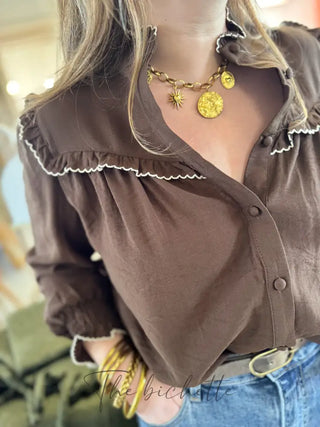 Chemisier Chloé • Marron