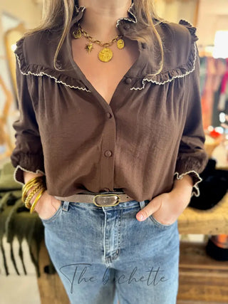 Chemisier Chloé • Marron