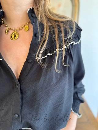 Chemisier Chloé • Noir