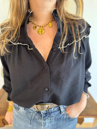 Chemisier Chloé • Noir