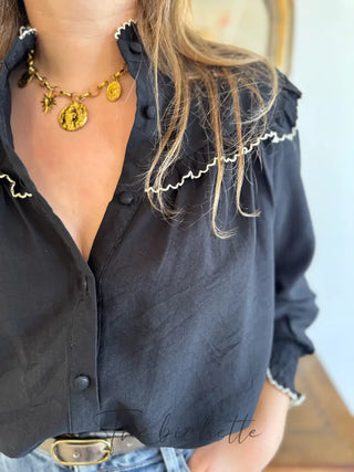 Chemisier Chloé • Noir
