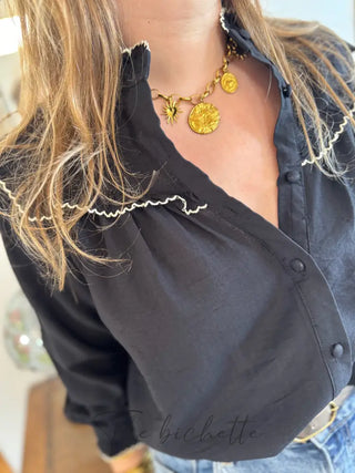 Chemisier Chloé • Noir