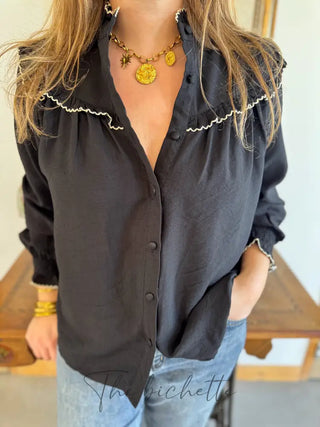 Chemisier Chloé • Noir