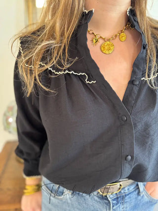 Chemisier Chloé • Noir
