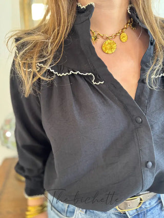 Chemisier Chloé • Noir