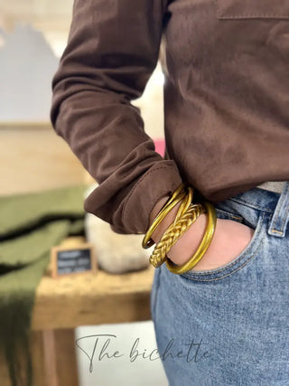 Chemisier Emma • Chocolat