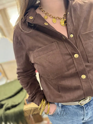 Chemisier Emma • Chocolat
