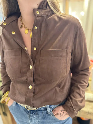 Chemisier Emma • Chocolat