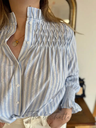 Chemisier Fanny • Bleu Ciel