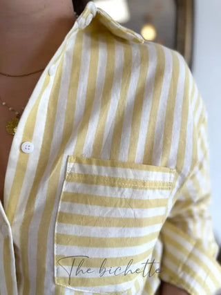 Chemisier Gabriel • Jaune
