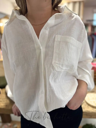 Chemisier Inès • Blanc