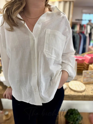 Chemisier Inès • Blanc