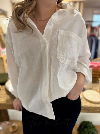 Chemisier Inès • Blanc