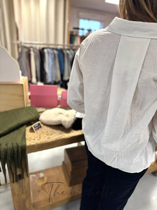 Chemisier Inès • Blanc