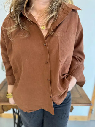 Chemisier Inès • Camel