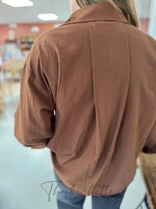 Chemisier Inès • Camel