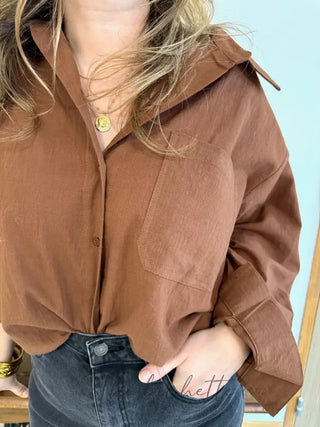 Chemisier Inès • Camel