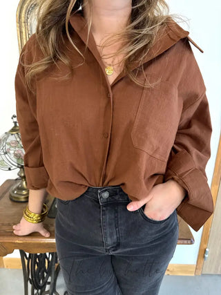 Chemisier Inès • Camel