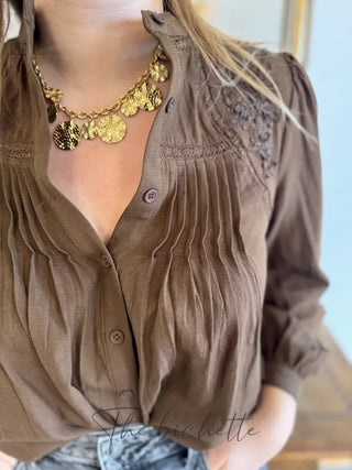 Chemisier Jules • Marron