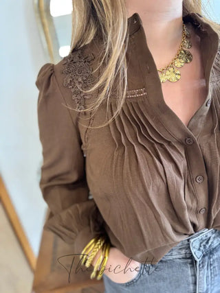 Chemisier Jules • Marron