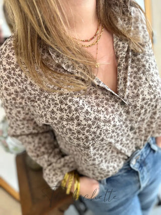 Chemisier Léon • Taupe