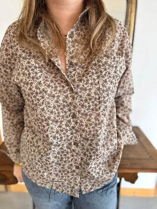 Chemisier Léon • Taupe