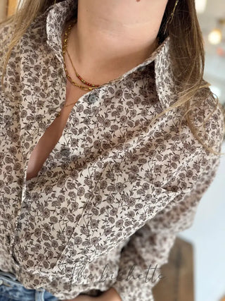 Chemisier Léon • Taupe