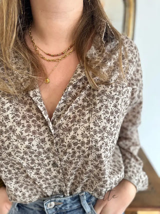 Chemisier Léon • Taupe