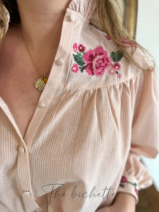 Chemisier Madeleine • Orange