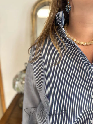 Chemisier Maëlys • Marine