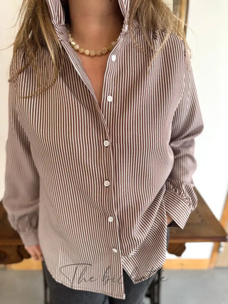 Chemisier Maëlys • Marron