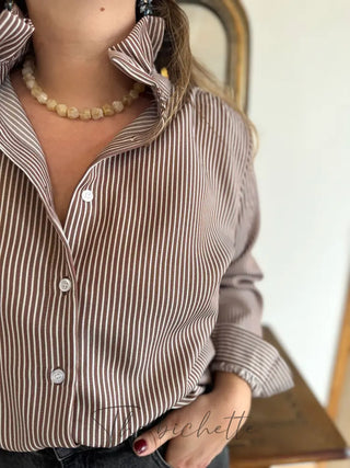 Chemisier Maëlys • Marron