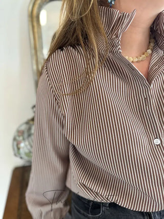 Chemisier Maëlys • Marron